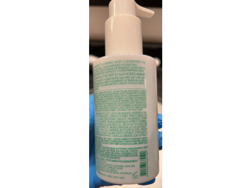 Innisfree Facial Cleansing Oil, Green Tea + Amino Acid, 5.07 fl oz/150 mL