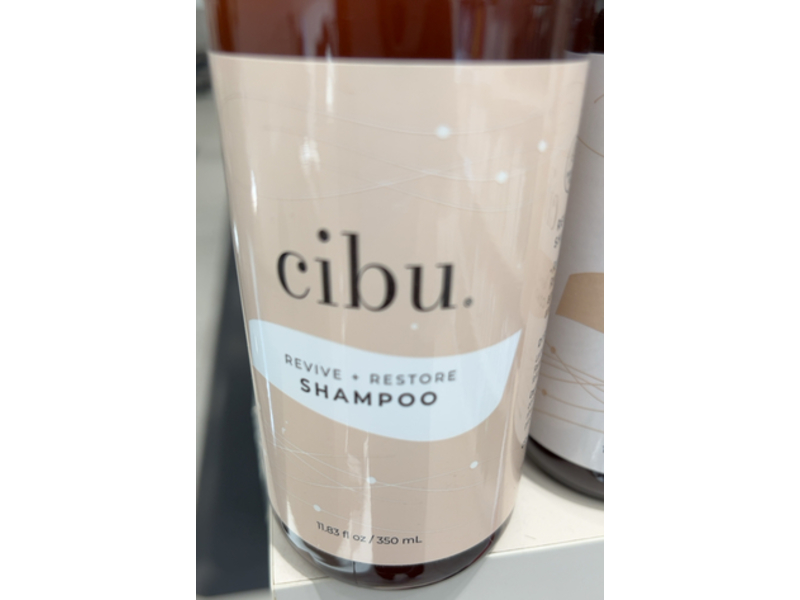Cibu Revive + Resstore Shampoo, 11.83 fl oz/350 mL