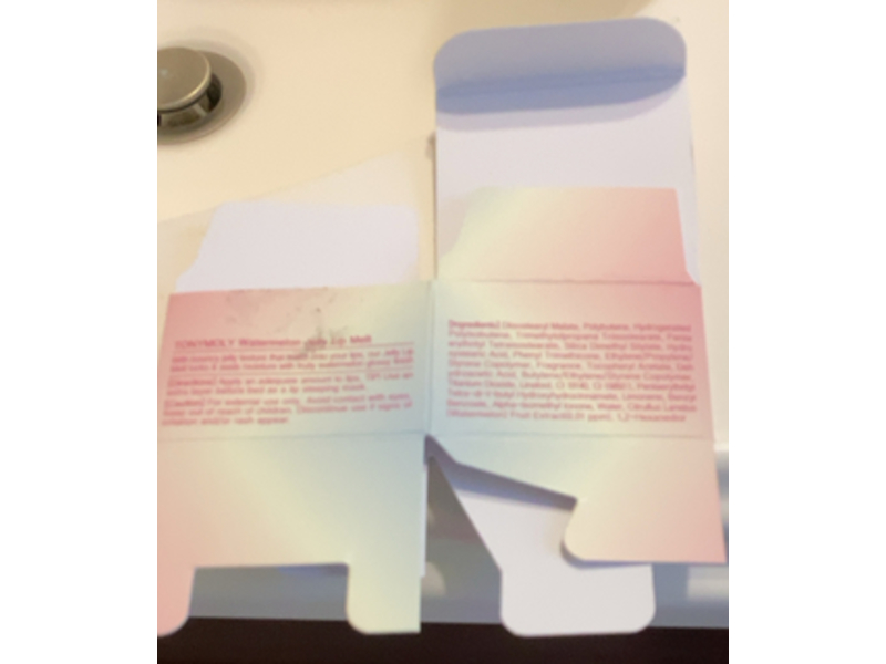 Tony Moly Jelly Lip Melt, Watermelon, 0.31 oz/9 g