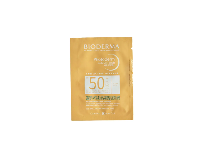 Bioderma Photoderm Cover Touch Mineral Sun Active Defense Cream, SPF 50+ PA++++, 2 g