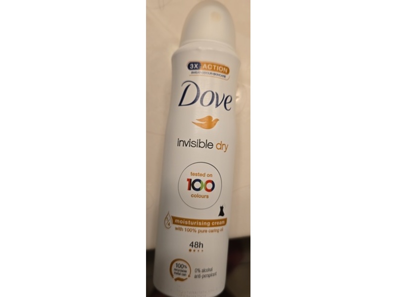 Dove 48h Invisible Dry Antiperspirant, 150 mL