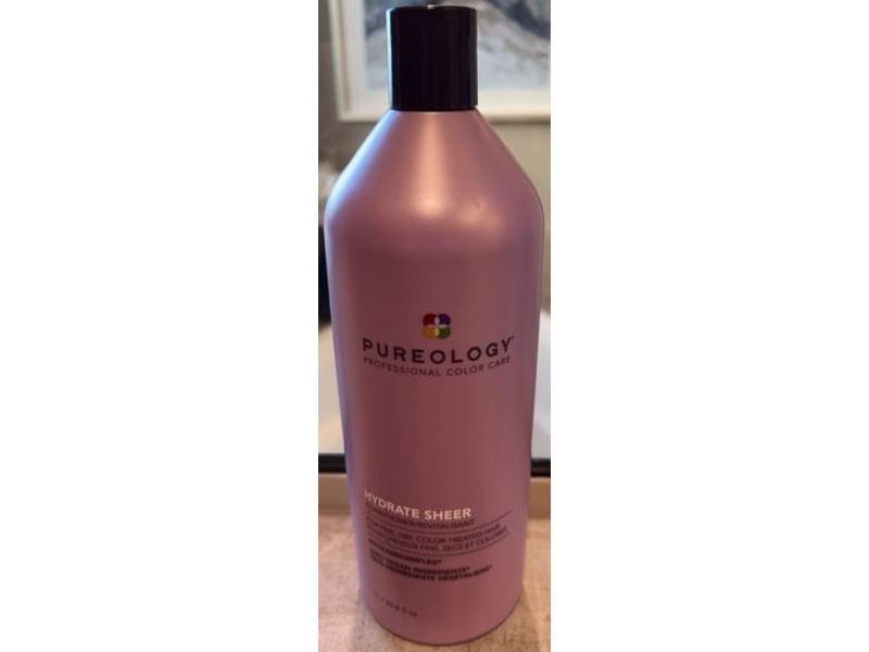 Pureology Hydrate Sheer Conditioner, Antifade Complex, 33.8 fl oz/1 L