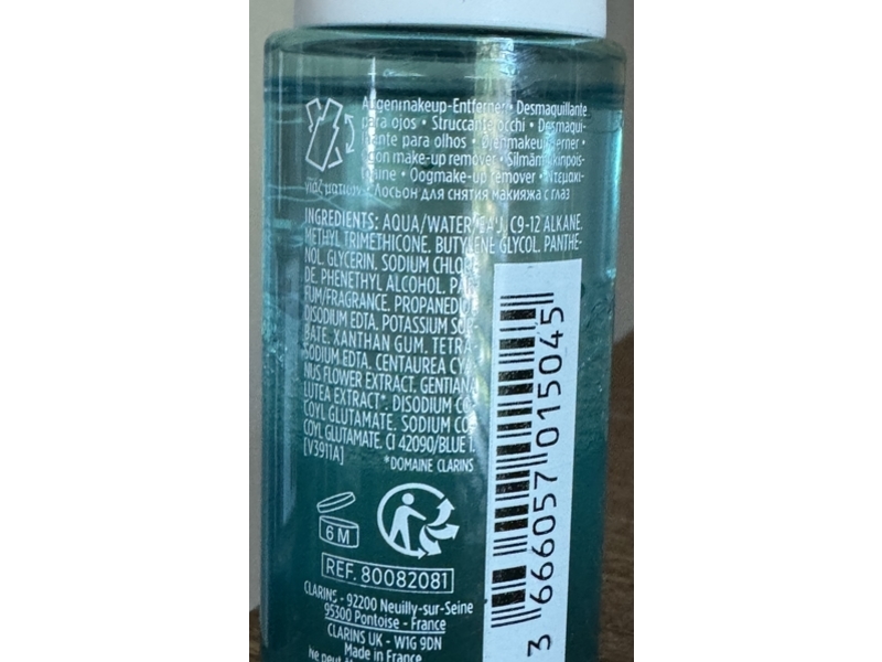 Clarins Instant Eye Make-Up Remover, 1 fl oz/30 mL