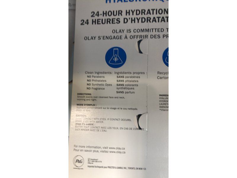 Olay Regenerist Hydrating Gel Set, Hyaluronic + Peptide 24