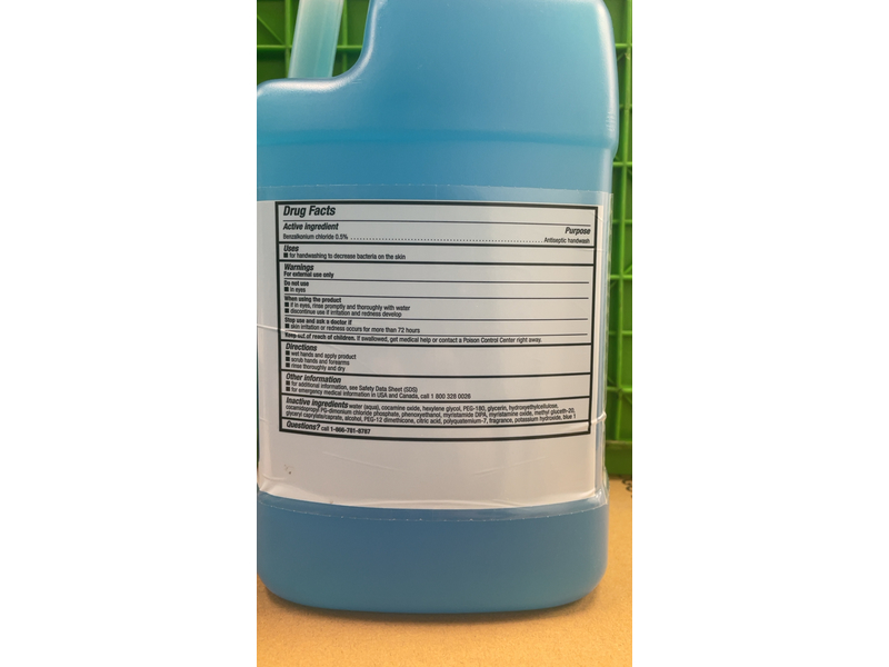 Ecolab Advanced Antibacterial Clean & Smooth Liquid Hand Soap, 3.78 L