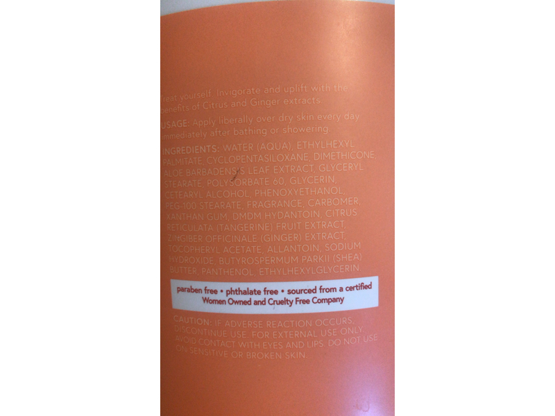 Modern Expressions Body Lotion, Citrus Ginger, 16.9 fl oz/500 mL