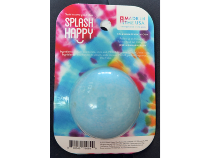 Splash Happy Bath Bomb, Blueberry Twist