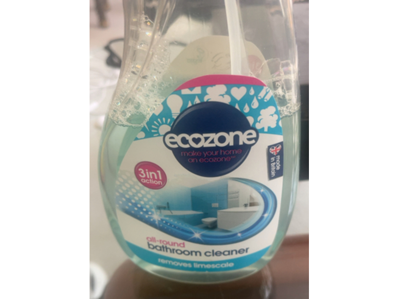 Ecozone 3 In 1 Action All Rounder Bathroom Cleaner Limescale Remover, 500 mL