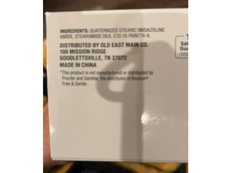 Trueliving Dryer Sheets, Free & Clear, 160 Count