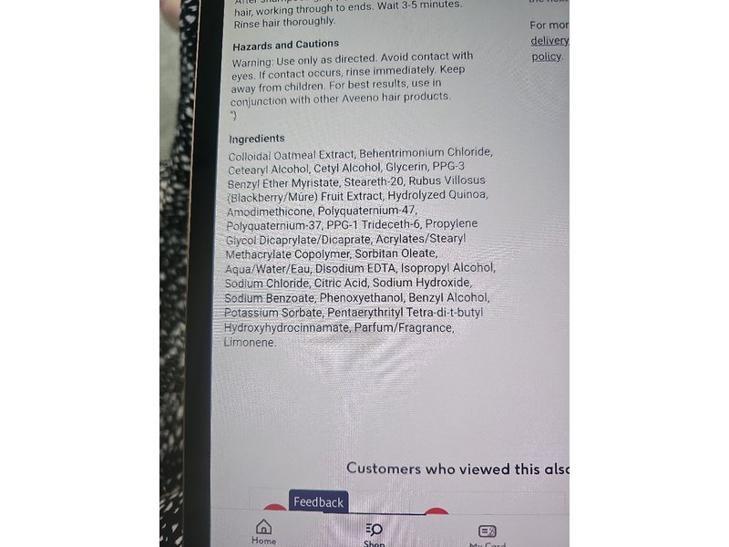 Aveeno Colour Protect Conditioner, Blackberry & Quinoa Blend, 10.1 fl oz/300 mL