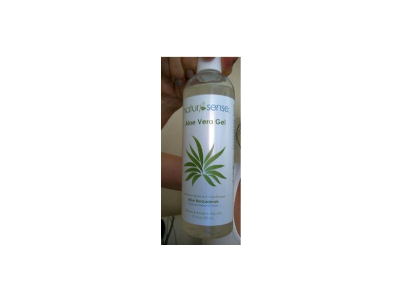 Nature Sense Aloe Vera Gel, Aloe Barbadensis, 12 fl oz Ingredients and  Reviews