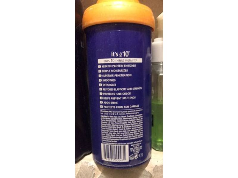 It's a 10 Miracle Deep Conditioner, Keratin, 17.5 fl oz/517.5 mL