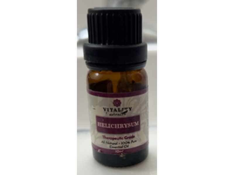 Vitality Extracts Pure Essential Oil, Helichrysum, 10 mL