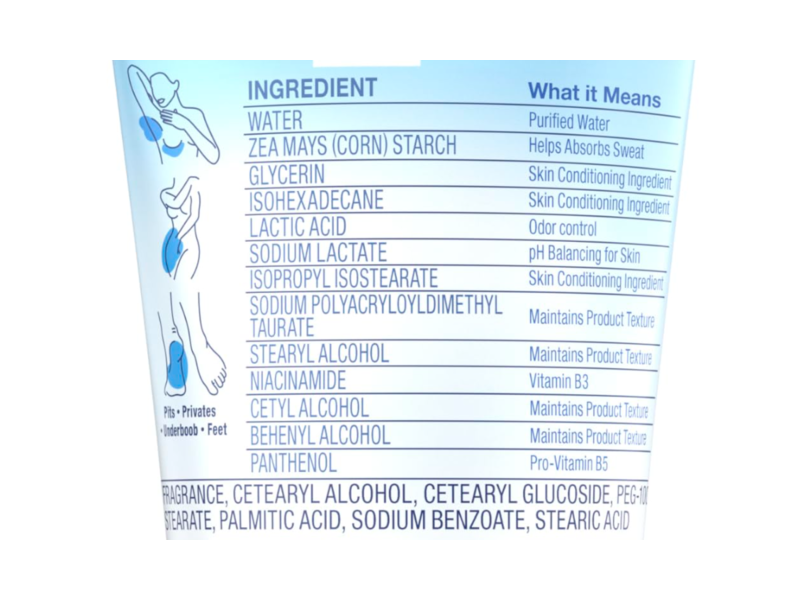 Secret Whole Body Sensitive Deodorant, Completely Clean Scent, 3.0 oz/85 g