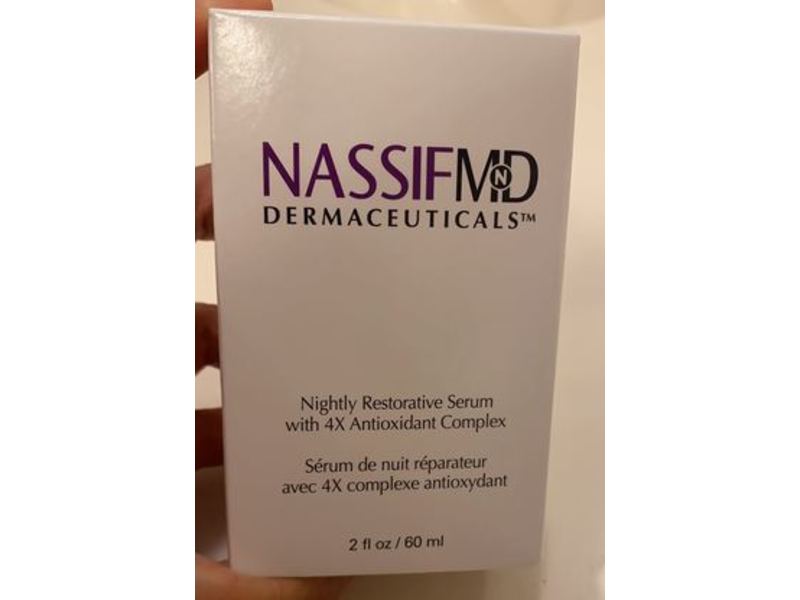 Nassif Md Nightly Restorative Serum, 2 fl oz/60 mL