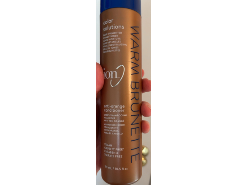 Ion Warm Brunette Toning Conditioner,10.5 fl oz/311 mL