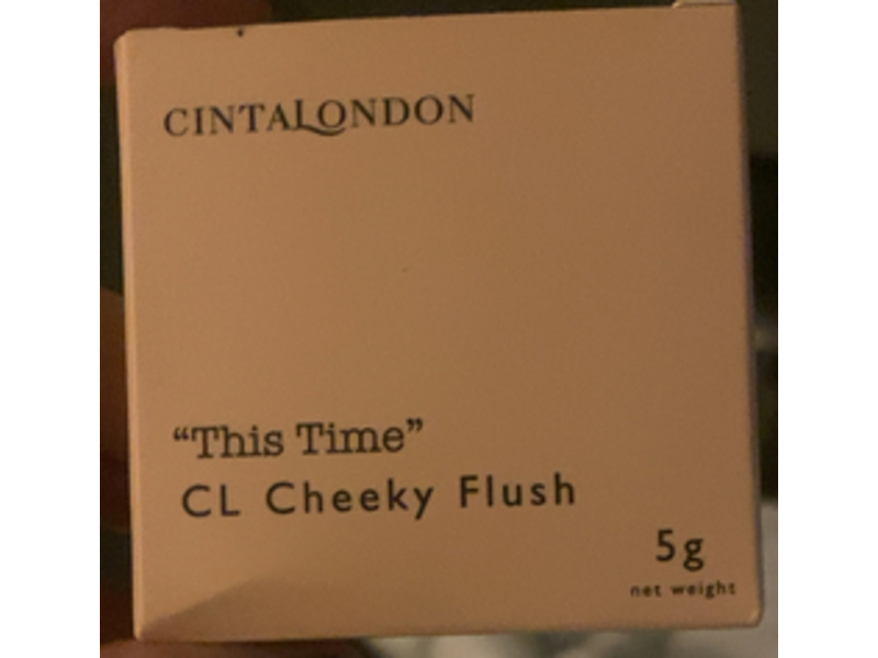 Cinta London CL Cheeky Flush, This Time, 5 g