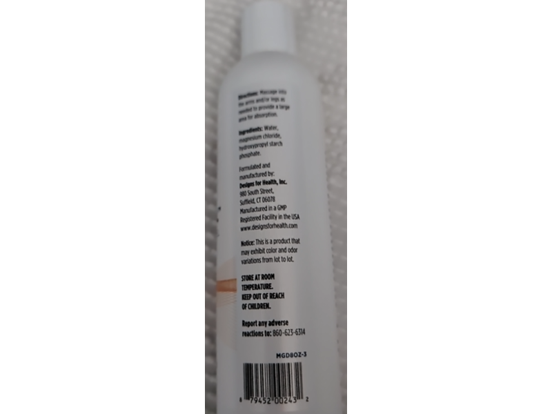 Designs For Health Magne Gel, 8 oz/227 g