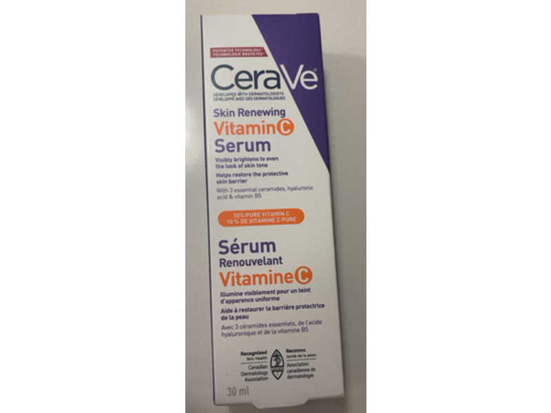Cerave Skin Renewing Vitamin C Serum, 1 fl oz/30 mL