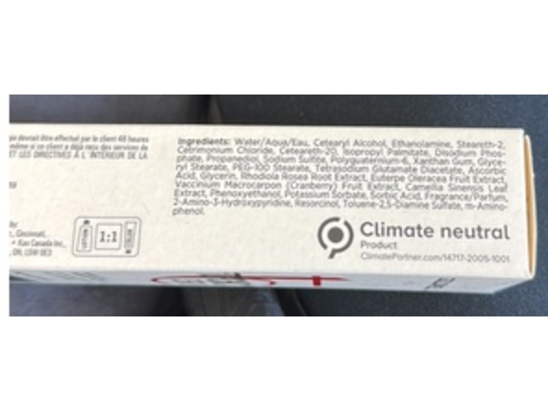 Goldwell Topical Zero Permanent Hair Color, 7N Mid Natural Blonde, 2.1 oz/60 g