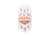 Olive & June Mani Minimalist Instant Press-On Nails, Taupe Jelly Chrome, 42 Count - Image 2