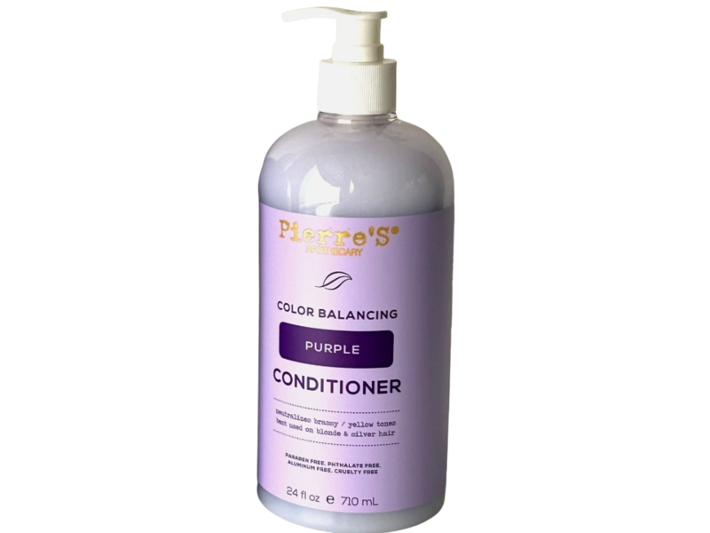 Pierre's Apothecary Color Balancing Conditioner, Purple, 24 fl oz/710 mL