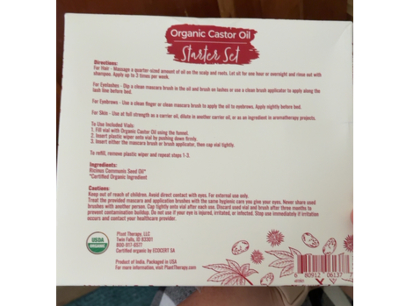 Plant Therapy Castor Oil Starter Set