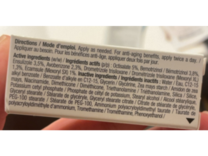 La Roche Posay Anthelios Age Correct Daily Cream, SPF 50+, 3 mL