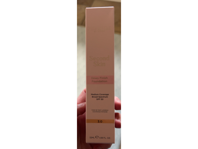 Sculpted Second Skin Dewy Finish Foundation, 3.0, SPF 50, 1.08 fl oz/32 mL