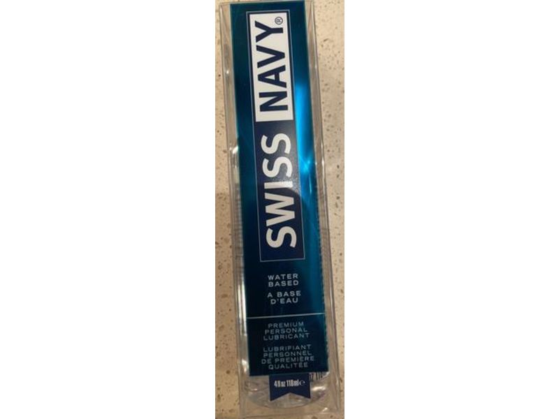 Swiss Navy Water Based Lubricant, 4 fl oz/118 mL