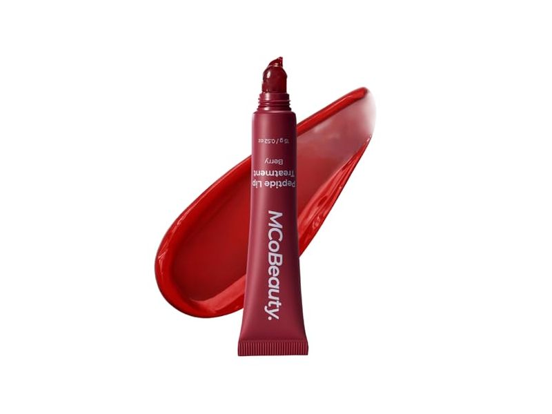 MCoBeauty Peptides Lip Treatment, Berry, 0.52 oz/15 g