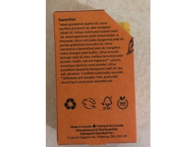 Crate 61 Tango Mango Soap, 4 oz/110 g, Pack Of 3