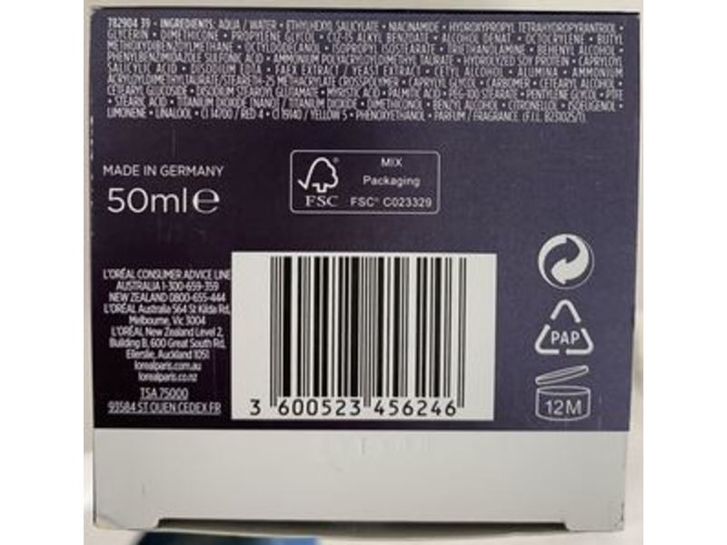 L'oreal Paris Renewing Anti-Aging Care, Revitalift Laser X3, SPF 15, 50 ml