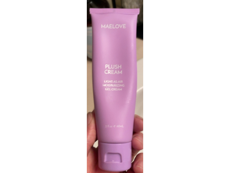 Maelove Plush Moisturizing Gel Cream, 2 fl oz/60 mL