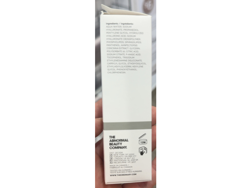 The Ordinary Hydrators & Oils, Hyaluronic Acid & B5, 1 fl oz/30 mL