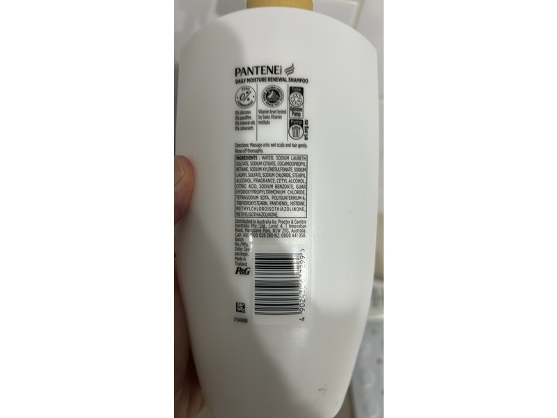 Pantene Pro-V Daily Moisture Renewal Shampoo, 900 mL