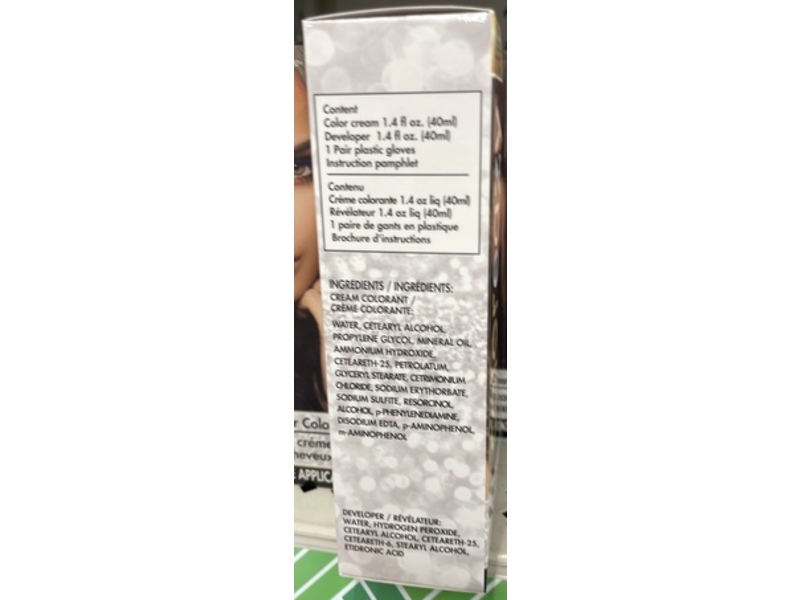 ColorEazy Permanent Cream Hair Color, 2 Dark Brown, 1 Application