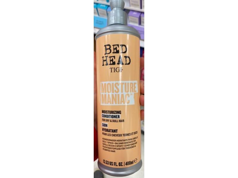 Bed Head Tigi Moisture Maniac Moisturizing Conditioner, Tropic Bliss, 13.53 fl oz/400 mL