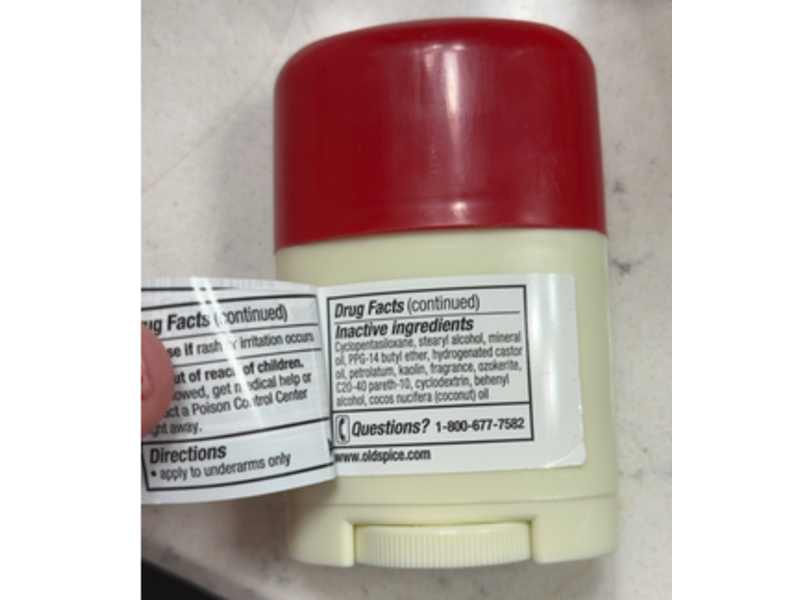 Old Spice Antiperspirant & Deodorant, Fiji with Palm Tree, 0.5 oz/14 g