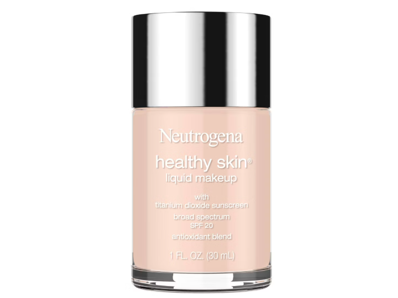 Neutrogena Healthy Skin Liquid Makeup, Natural Ivory 20, SF 20, 1 fl oz/30 mL