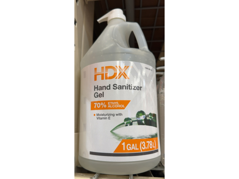 HDX Hand Sanitizer Gel, 3.78 L