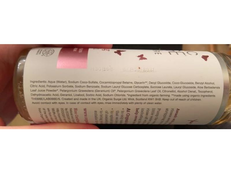 Organic Surge Daily Care Refreshing Face Wash, 6.7 fl oz/200 mL