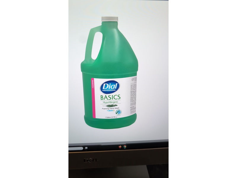 Dial Professional Basics Foaming Hand Wash, 128 fl oz/3.78 L