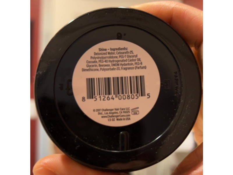 Challenger Men’s Shine Pomade, 1.5 oz/45 g