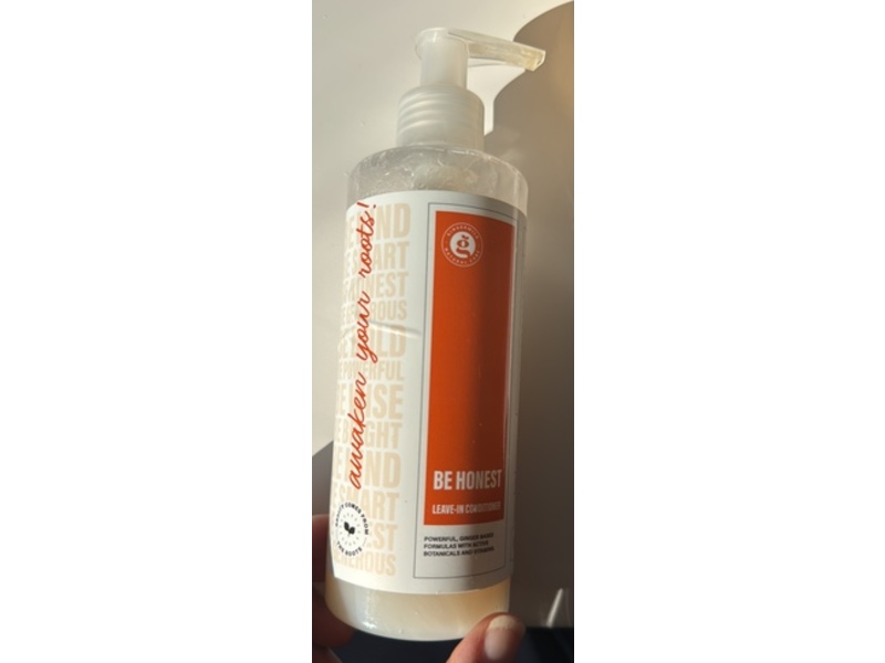 Ginger Milk Leave-In Conditioner, Be Honest, 8.5 oz/280 mL