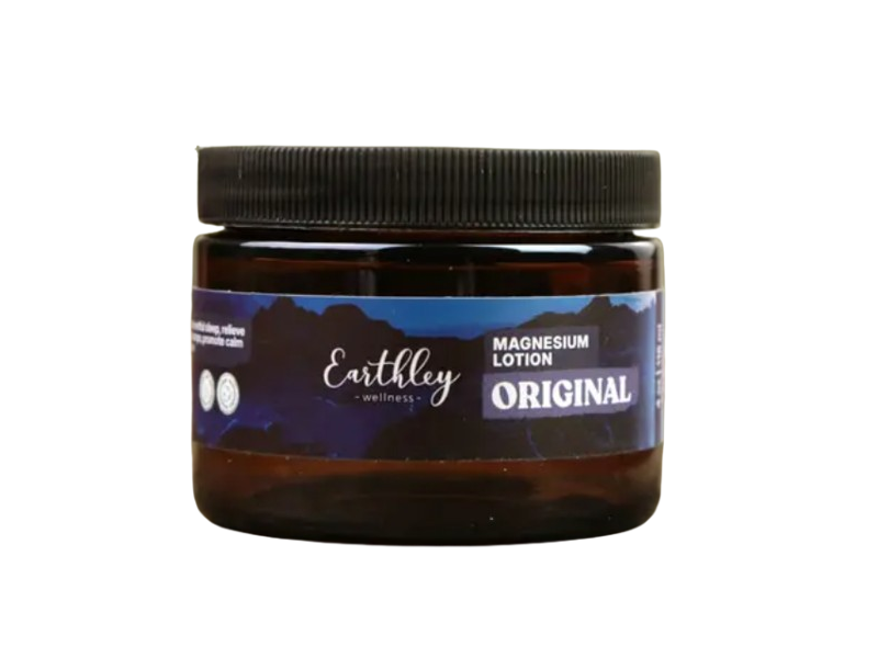 Earthley Wellness Magnesium Lotion, Original, 8 oz/237 mL