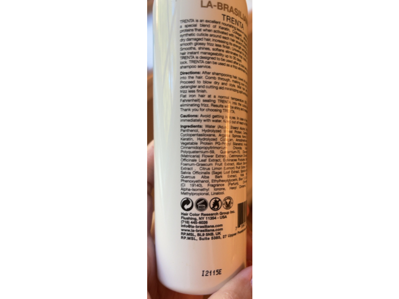 La - Brasiliana Trenta Blow - Out Treatment, 8.45 fl oz/250 mL