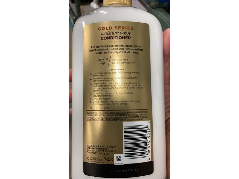 Pantene Gold Series Moisture Boost Conditioner