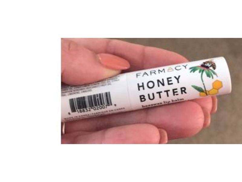 Farmacy Beeswax Lip Balm, Honey Butter, 0.12 oz/3.4 g