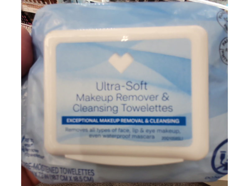 CVS Health Ultra Soft Makeup Remover & Cleansing Towelettes, 25 Count